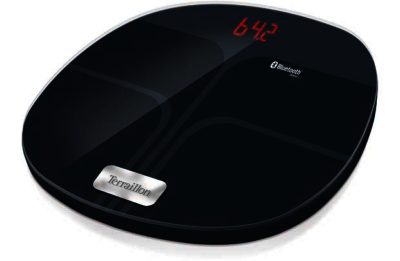 Terraillon Web Coach Pop Black Body Analyser Bathroom Scale